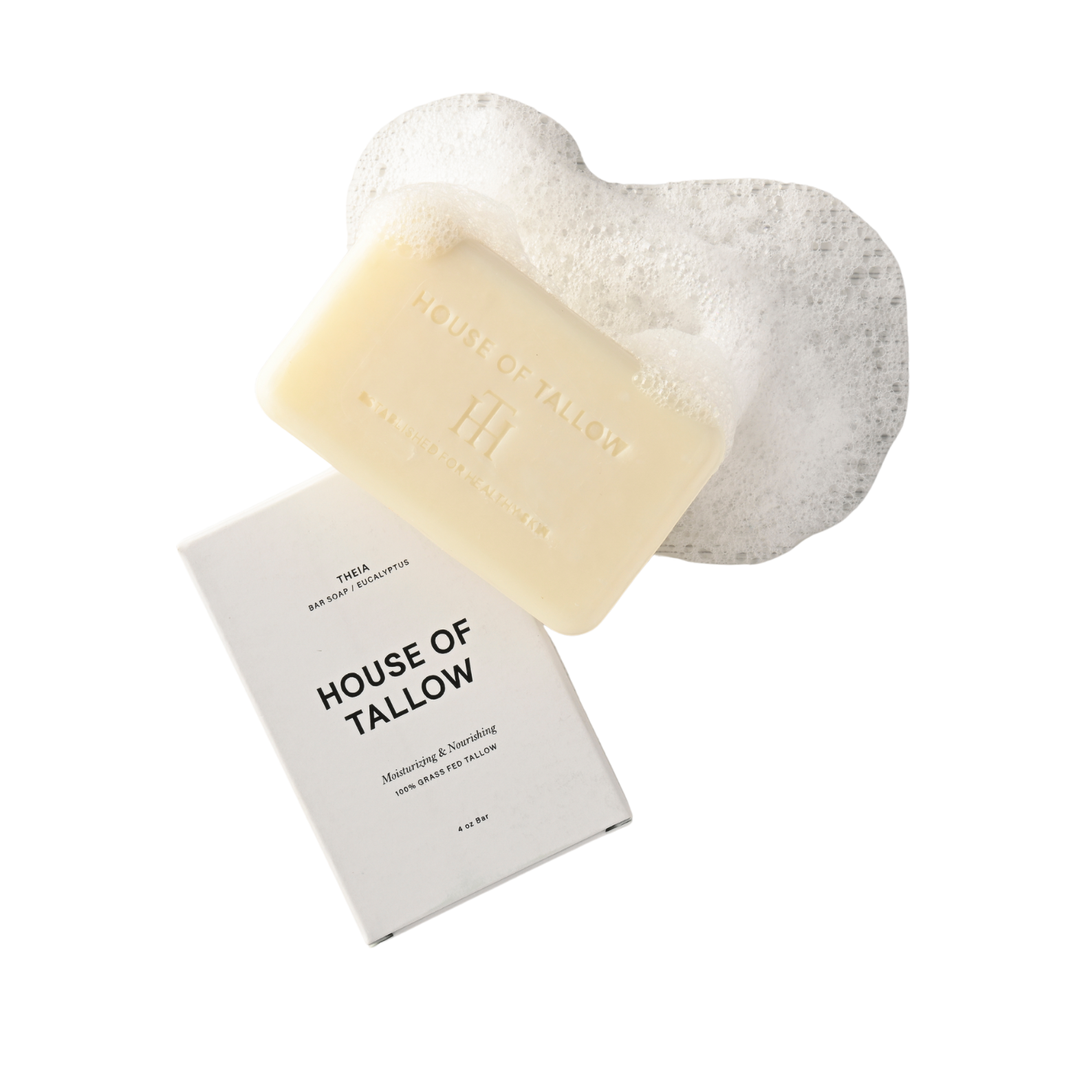 Theia (Eucalyptus) Pure Tallow Hand & Body Soap Bar