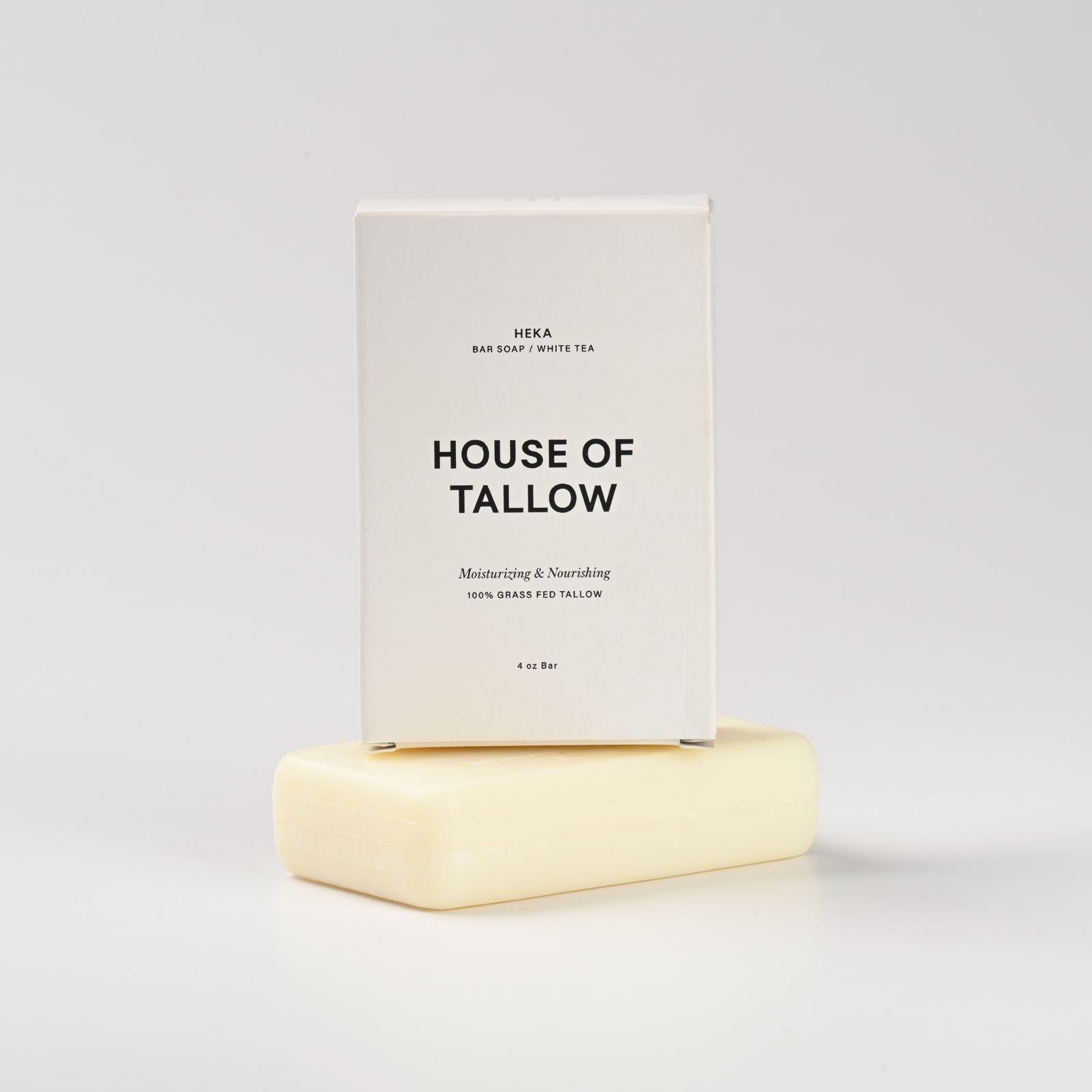 Heka (White Tea) Pure Tallow Hand & Body Soap Bar
