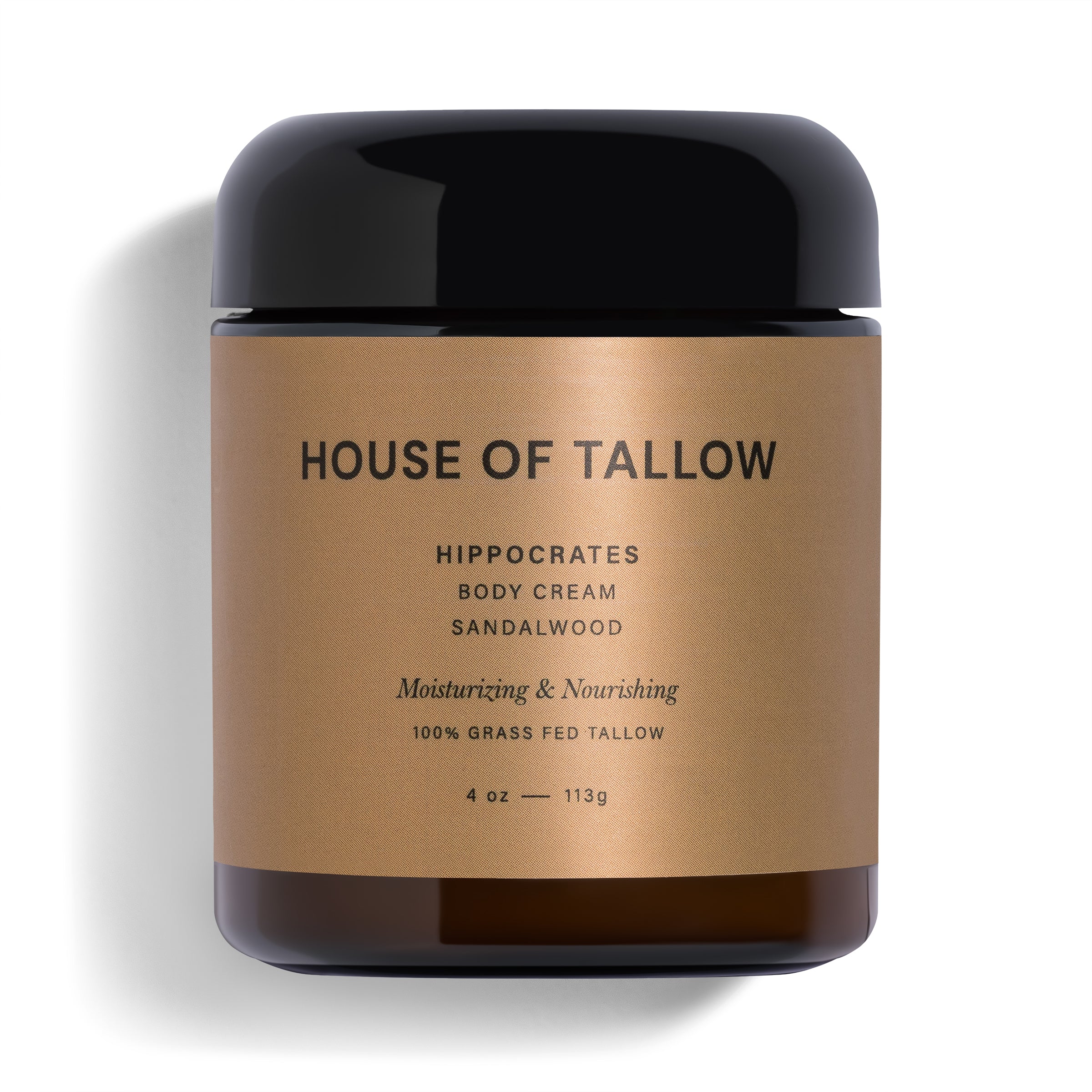 Hippocrates (Sandalwood) Tallow Body Cream: Sophisticated Anti-Aging Skincare with Ancient Wisdom