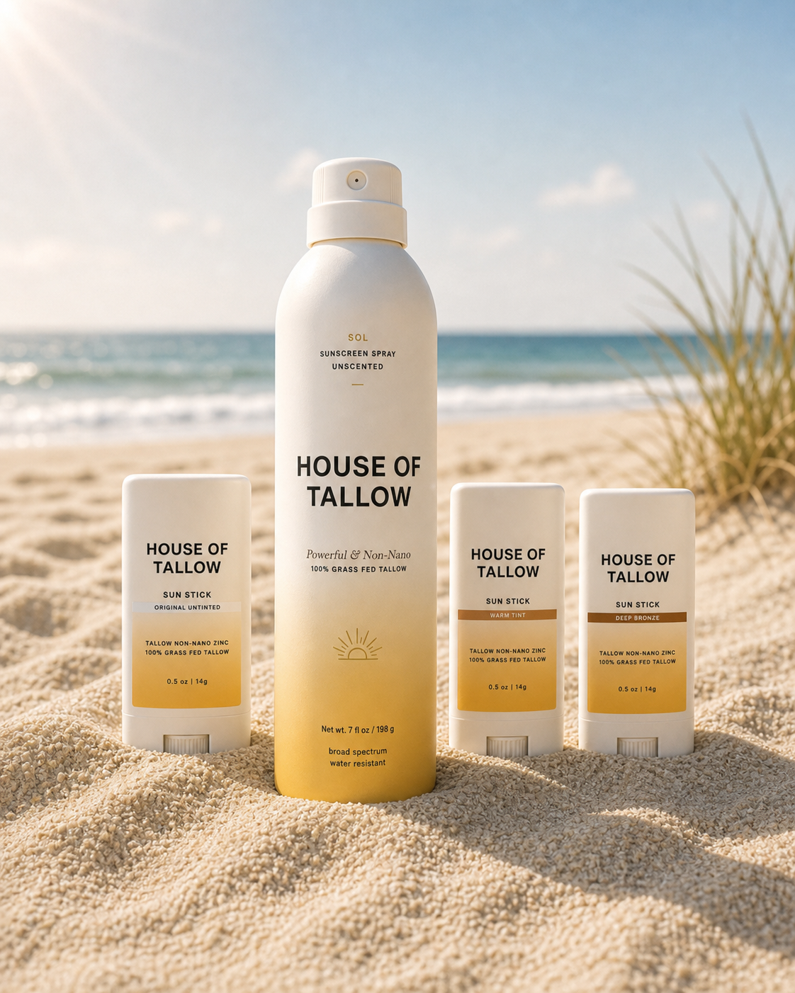 Meet The First-Ever Spray Tallow Sunscreen