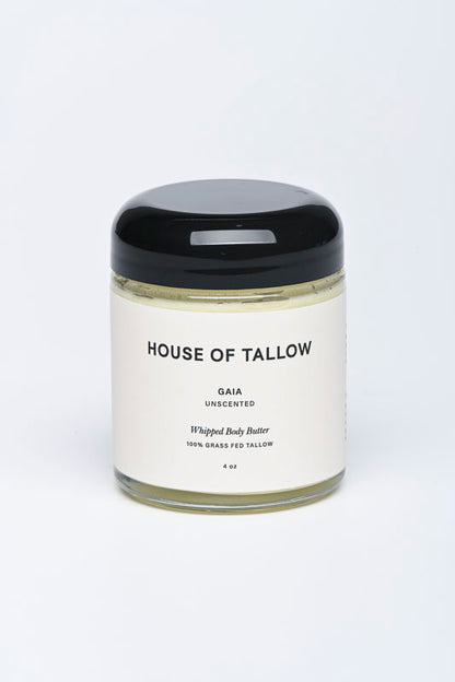 House of Tallow Unscented Whipped Body Butter